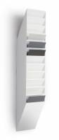 Durable Flexiboxx brochureholder A4 12-fag stående hvid